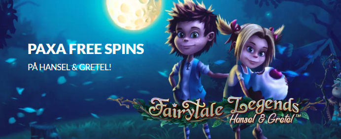 Paxa 80 Fairytale Legends: Hansel and Gretal free spins på bet level 3