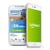 Lottoland i mobilen